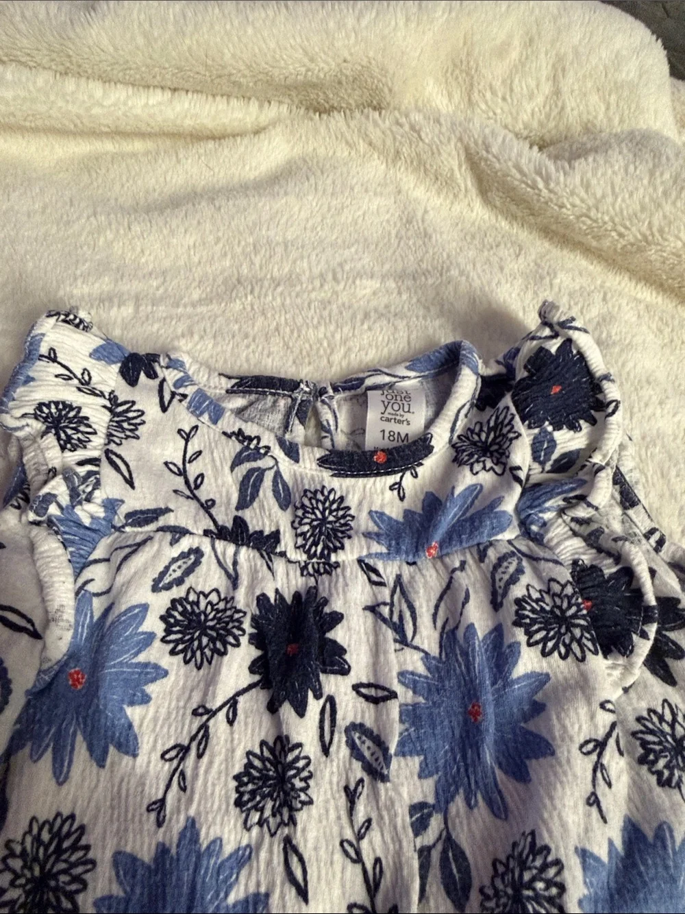 Carters sleeveless floral